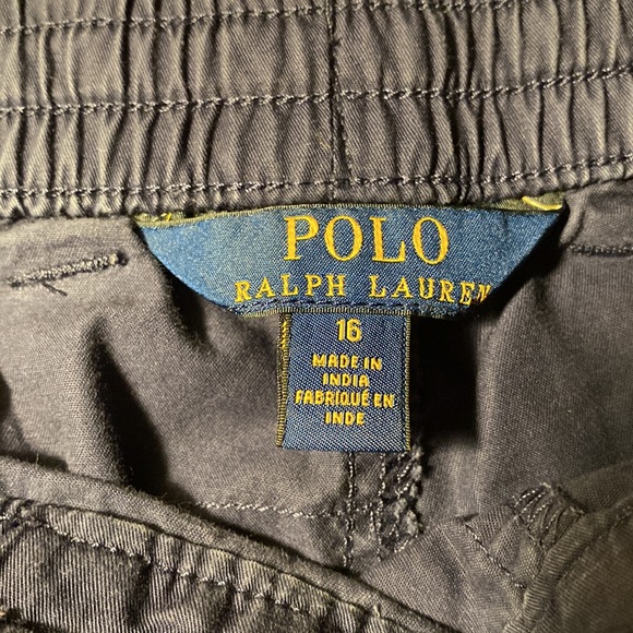 Ralph Lauren blue shorts (youth) - Picture 2 of 5
